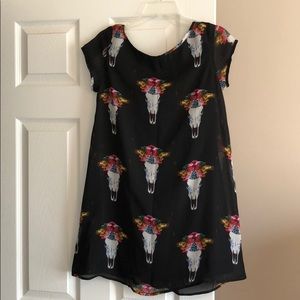 Bull horn dress